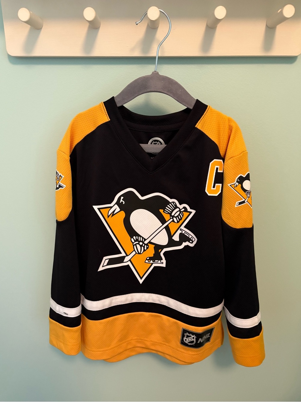 NHL Pittsburgh Penguins Crosby Hockey Jersey
